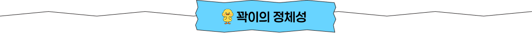 꽉이의 정체성
